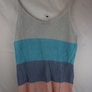 Romantic Hut Knit Tanks Large  NWOTags